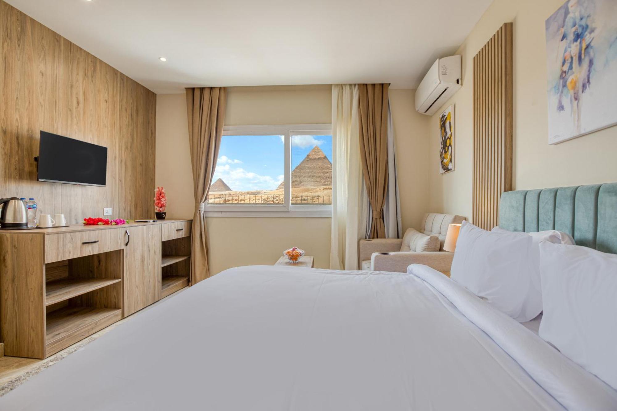 Hotel Soul Pyramids View Kafret el-Gabal Exterior foto