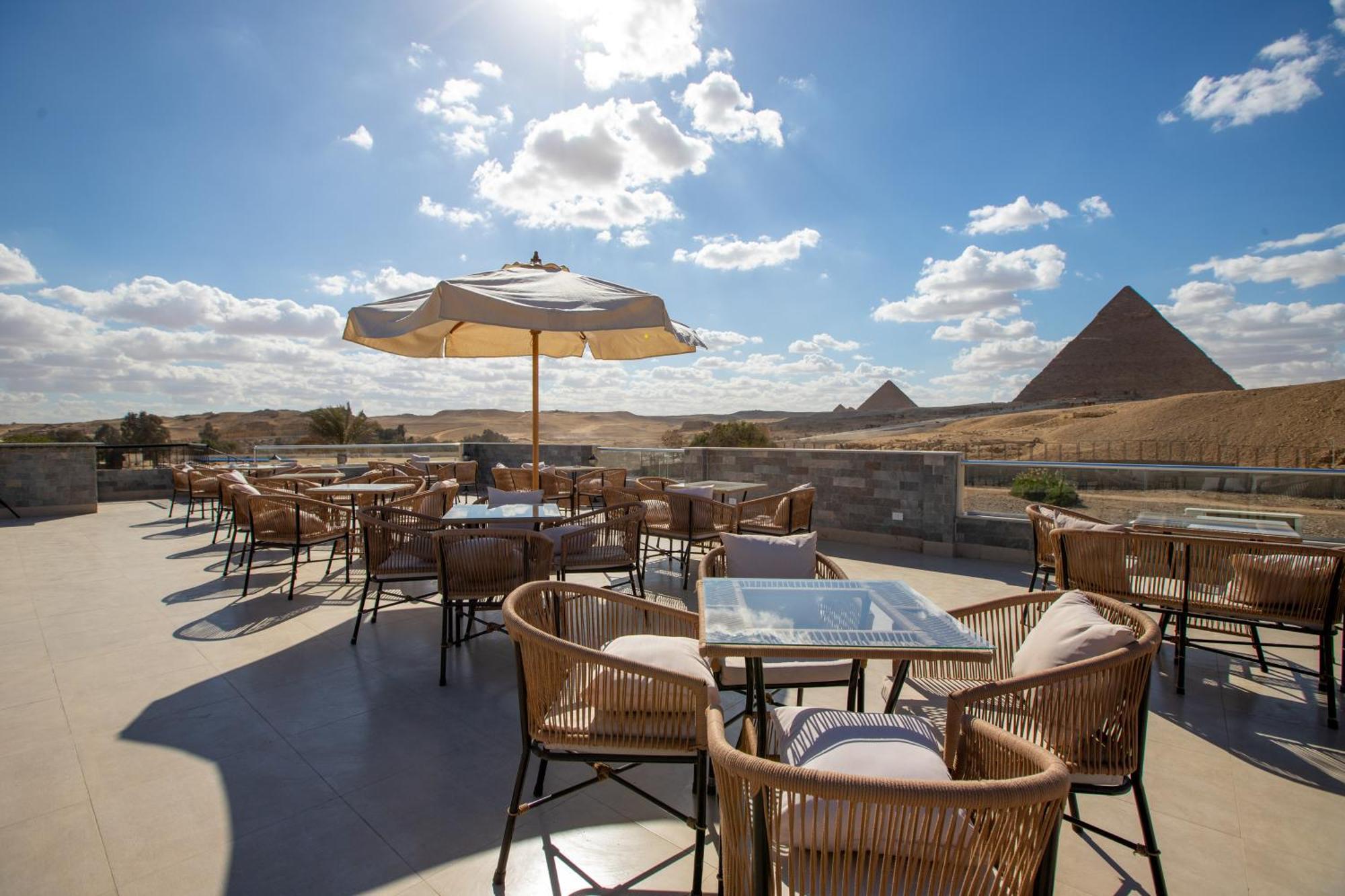 Hotel Soul Pyramids View Kafret el-Gabal Exterior foto