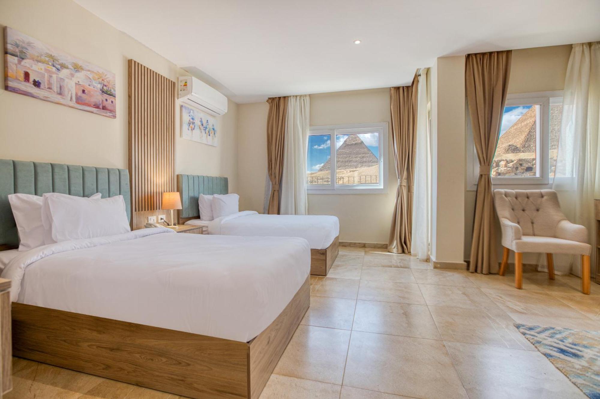 Hotel Soul Pyramids View Kafret el-Gabal Exterior foto