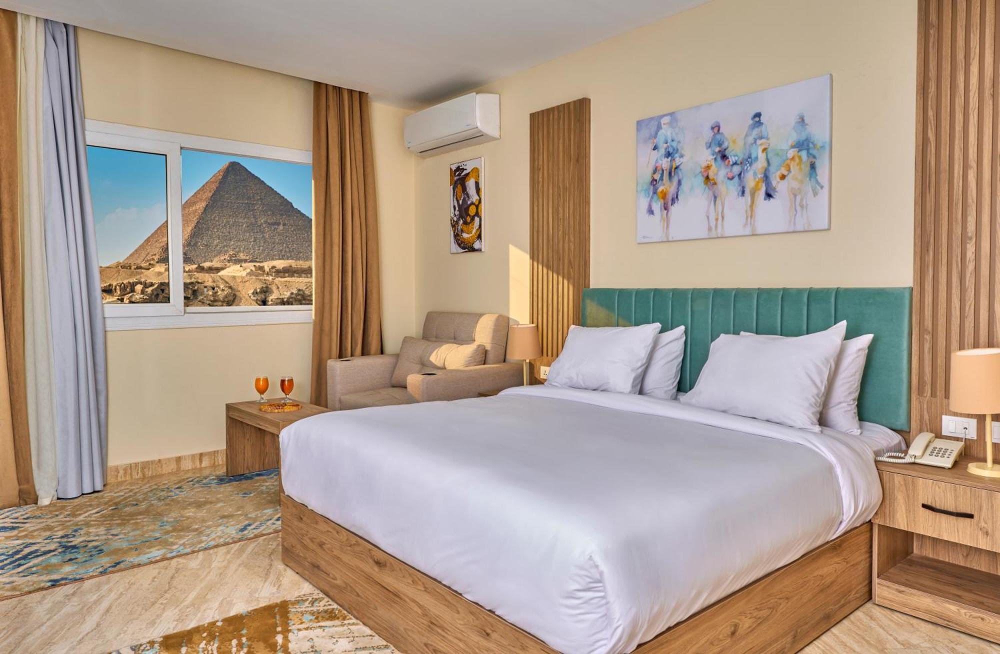 Hotel Soul Pyramids View Kafret el-Gabal Exterior foto